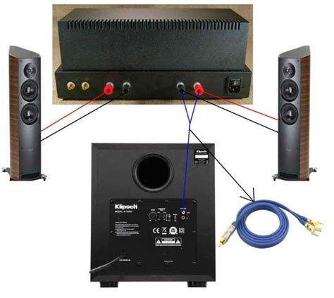 how to hook up a subwoofer to a tv